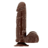 Dildo realistico marrone American Strong Brown 19 cm