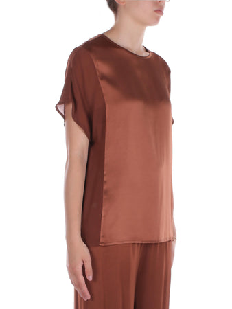 Manila Grace Camicie Marrone da donna