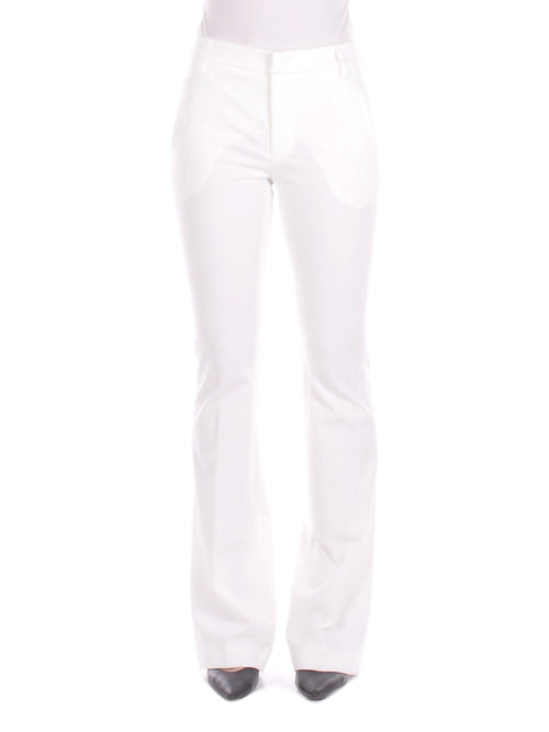 Dondup Pantaloni Bianco da donna
