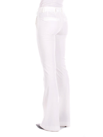 Dondup Pantaloni Bianco da donna