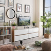Mobile porta TV Goteborg per interno 188 x 40 x 55,5h cm