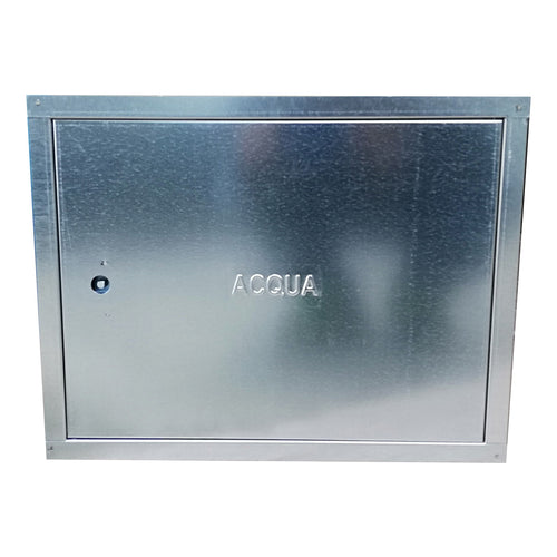 Sportello portello porta zincata per chiusura nicchia contatore acqua