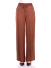 Manila Grace Pantaloni Marrone da donna