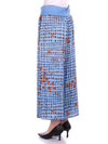 Manila Grace Pantaloni Celeste da donna