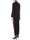 Manila Grace Pantaloni Nero da donna