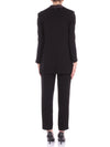 Manila Grace Pantaloni Nero da donna