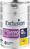 Exclusion Hypoallergenic paté Cani Adulti All Breeds quaglia e piselli 400 gr