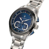 Orologio MASERATI uomo Traguardo cronografo acciaio / blu