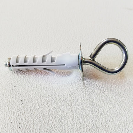 Tassello in nylon con occhiolo chiuso - 10pz