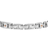 Bracciale MASERATI uomo Screw acciaio logo color oro rosa