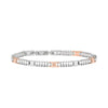 Bracciale MASERATI uomo acciaio / oro rosa
