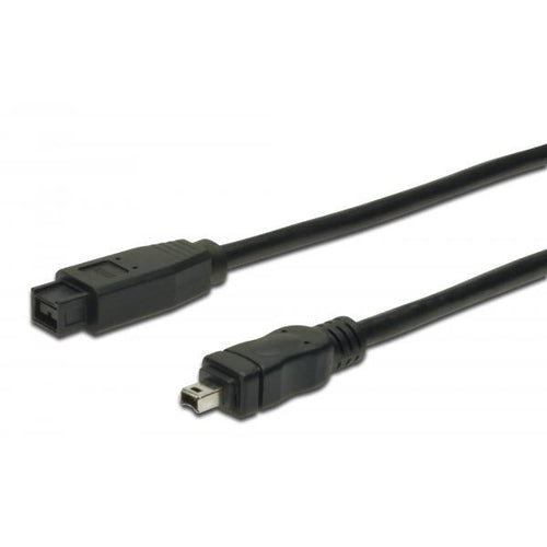 Cavo IEEE 1394B a 1394A 9 Pin maschio/4 Pin Maschio - Doppia schermatura - 1.8 Mt
