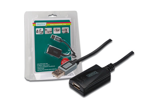 Estensore di Linea Usb 2.0 Maschio/Femmina Con Cavo da Mt. 5