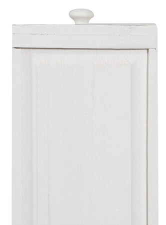 Biscottini Biscottini Mobile Porta TV Country Legno Tiglio Bianco Anticato Naturale