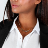 Collana MORELLATO donna Bagliori acciaio dorato / cuori
