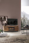 Mobile porta TV Tudor in legno di mango per interno 130 x 40 x h 50 cm