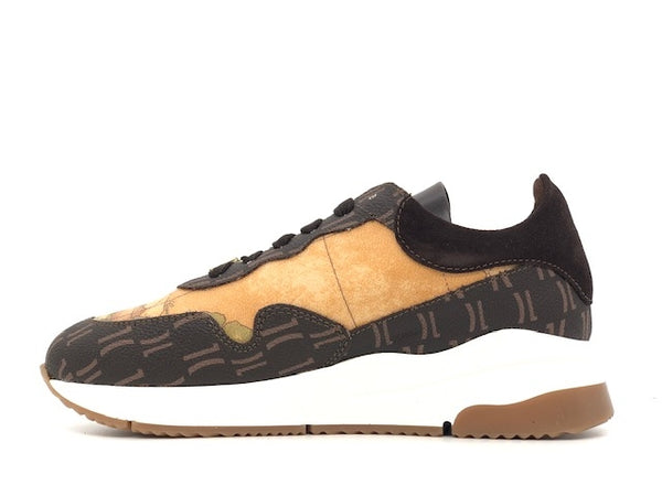ALVIERO MARTINI 1 Classe Sneakers donna testa di moro natural geo