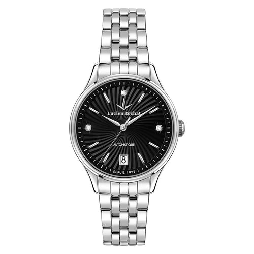 Orologio LUCIEN ROCHAT donna Charme Automatico acciaio / nero