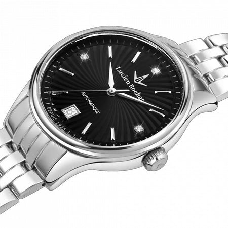 Orologio LUCIEN ROCHAT donna Charme Automatico acciaio / nero