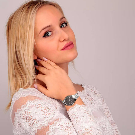 Orologio LUCIEN ROCHAT donna Charme Automatico acciaio / nero