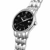 Orologio LUCIEN ROCHAT uomo Montreux data acciaio / nero