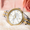 Orologio LUCIEN ROCHAT donna Charme data acciaio bicolore