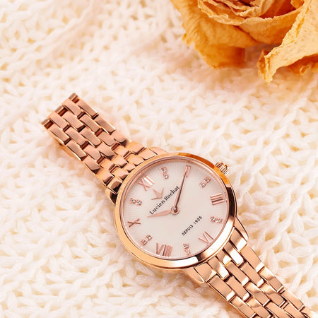 Orologio LUCIEN ROCHAT donna Charme tempo acciaio oro rosa