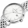 Orologio LUCIEN ROCHAT uomo GarCon data acciaio / bianco