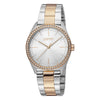 Orologio ESPRIT donna solo Tempo strass acciaio / oro rosa