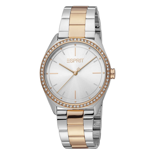 Orologio ESPRIT donna solo Tempo strass acciaio / oro rosa