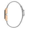 Orologio ESPRIT donna Square tempo acciaio mesh / nero