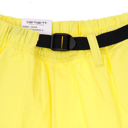 CARHARTT WIP Pantalone Corto Uomo Clover Short Limoncello Stone Washed da uomo