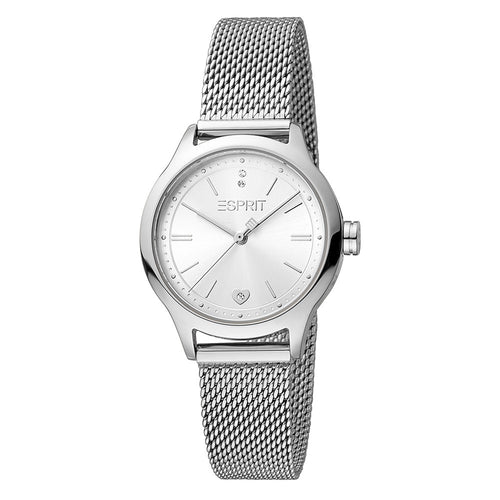 Orologio ESPRIT donna Love tempo acciaio mesh / bianco