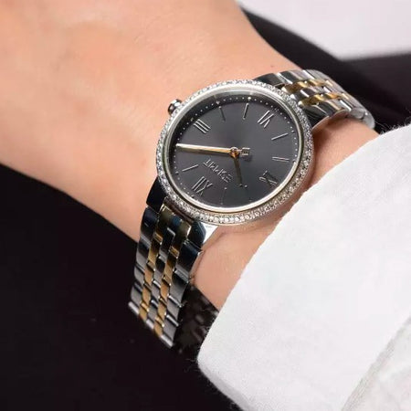Orologio ESPRIT donna Love tempo acciaio bicolore / nero