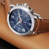 Orologio CHRONOSTAR uomo Sporty multi funzione pelle marrone