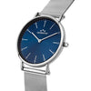 Orologio CHRONOSTAR uomo Preppy tempo acciaio mesh / blu