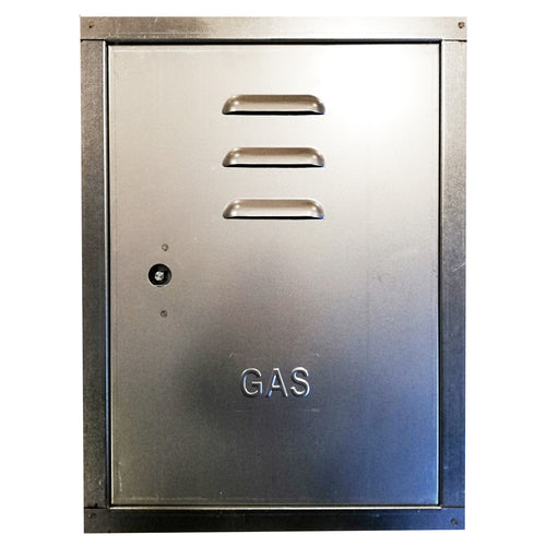 Sportello portello porta zincata per chiusura nicchia contatore gas