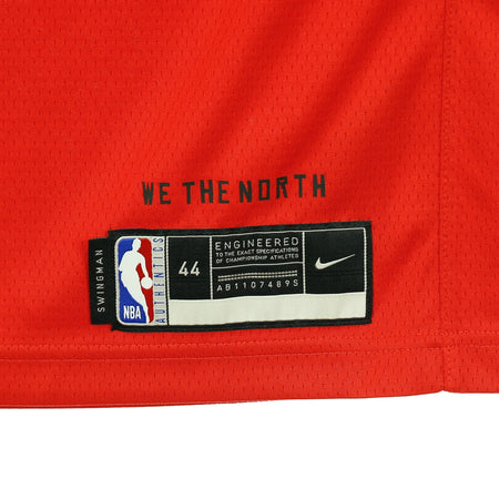 NIKE NBA Canotta Basket Uomo Nba Swingman Jersey Icon Edition 2020 No 43 Pascal Siakam Torrap University Red da uomo