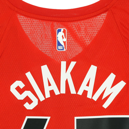 NIKE NBA Canotta Basket Uomo Nba Swingman Jersey Icon Edition 2020 No 43 Pascal Siakam Torrap University Red da uomo
