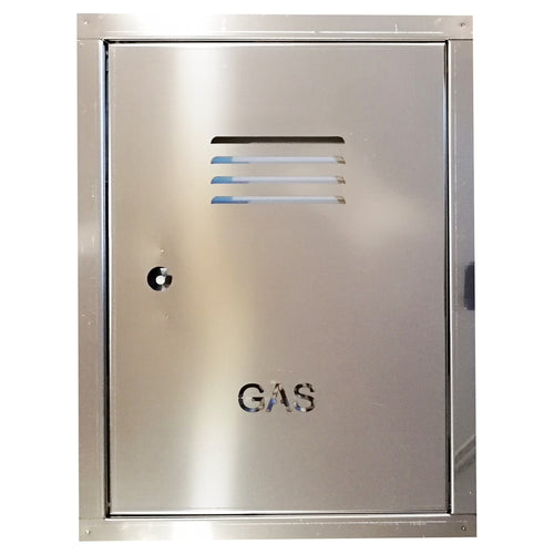 Sportello portello porta inox per chiusura nicchia contatore gas