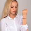 Bracciale MORELLATO donna Tesori rodiato / tennis rosso