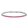 Bracciale MORELLATO donna Tesori rodiato / tennis rosso