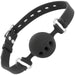 Darkness Gag con Pallina in Silicone Nero