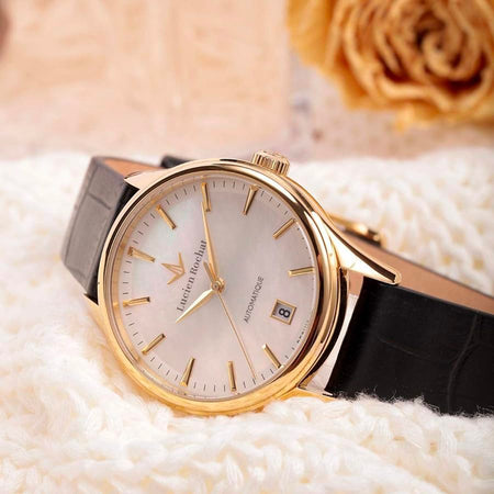 Orologio LUCIEN ROCHAT donna Charme Automatico pelle / dorato
