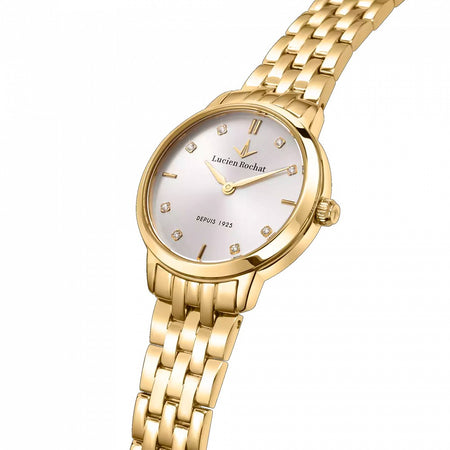 Orologio LUCIEN ROCHAT donna Charme acciaio dorato / silver