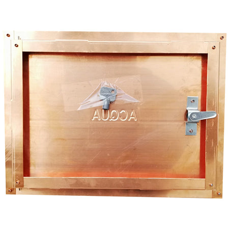 Sportello portello porta rame per chiusura nicchia contatore acqua