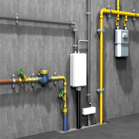 Collare pesante in acciaio ad aggancio automatico per tubi - vendita a coppia