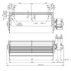 Ventola tangenziale COPREL TFR 65-240/C.20T ASN HT Stufe a Pellet 14706206