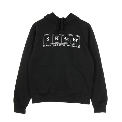C1RCA Felpa Cappuccio Uomo Skater Hood Black da uomo
