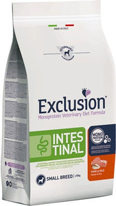 Exclusion Intestinal Cani Adulti Small Breed maiale e riso